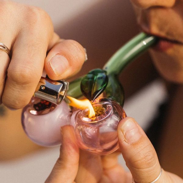 Lucky Cherry glaspibe (Goody Glass)