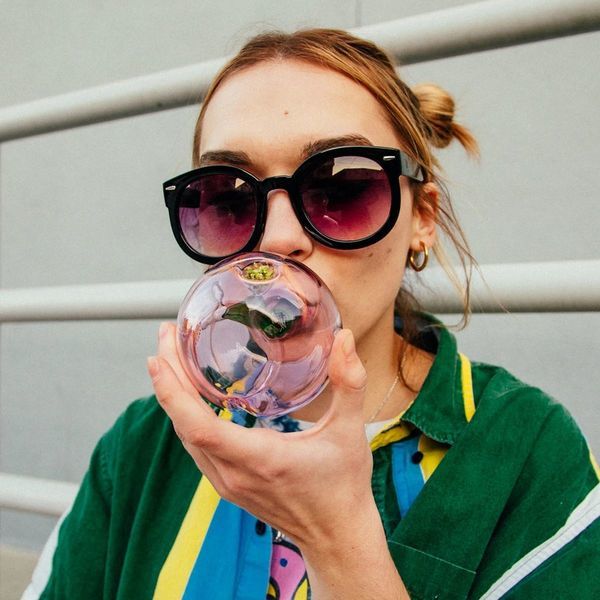 Peachy glaspibe (Goody Glass)