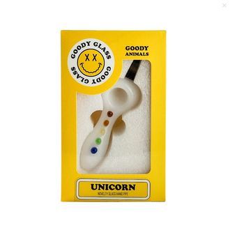 Unicorn glaspibe (Goody Glass)