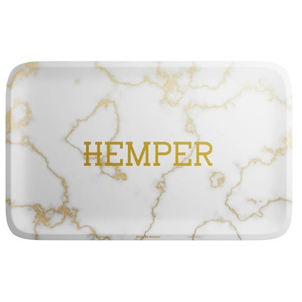 Luksus rullebakke i hvid marmor (Hemper)