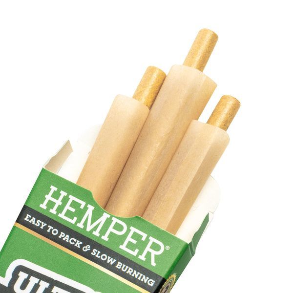Hemper ultratynde brune king size-cones