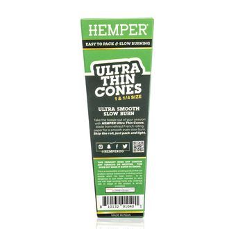 Hemper Ultratynde brune 1¼ cones
