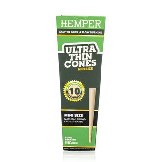 Hemper Ultra Thin brune mini-cones