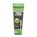 Hemper ultratynde brune mini-cones