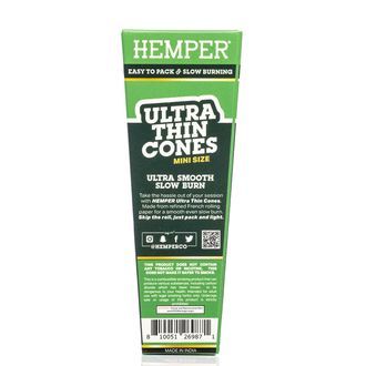 Hemper ultratynde hvide mini cones
