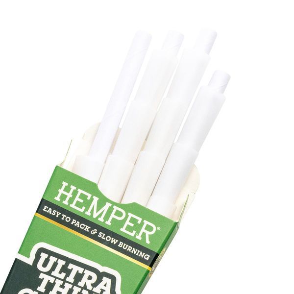 Hemper ultratynde hvide mini cones