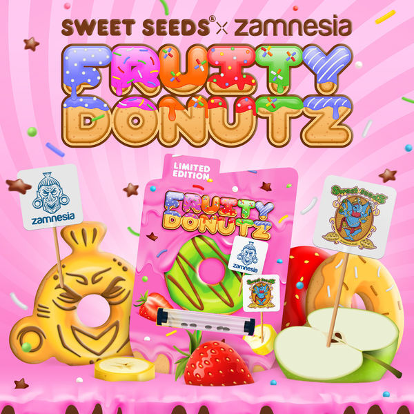 Frugtagtig DonutZ Autoflower (Sweet Seeds x Zamnesia Seeds) Feminiserede