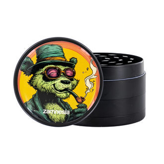 Blazing Beasts Metalgrinder-kollektion (Zamnesia) – 4-delt Ø50 mm