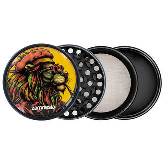 Blazing Beasts Metalgrinder-kollektion (Zamnesia) – 4-delt Ø50 mm