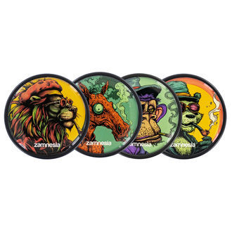 Blazing Beasts Metalgrinder-kollektion (Zamnesia) – 4-delt Ø50 mm