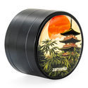 Rising Sun Metalgrinder-kollektion (Zamnesia) – 4-delt Ø50 mm