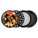 Rising Sun Metalgrinder-kollektion (Zamnesia) – 4-delt Ø50 mm