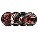 Living Dead metalgrinder-kollektion (Zamnesia) - 4 dele Ø50 mm