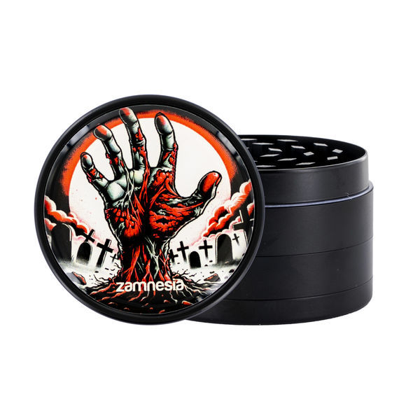 Living Dead metalgrinder-kollektion (Zamnesia) - 4 dele Ø50 mm