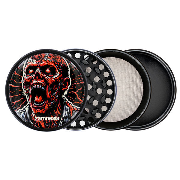 Living Dead metalgrinder-kollektion (Zamnesia) - 4 dele Ø50 mm
