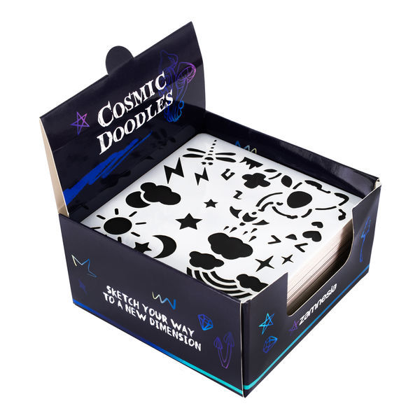 Cosmic Doodles Noter (Zamnesia)