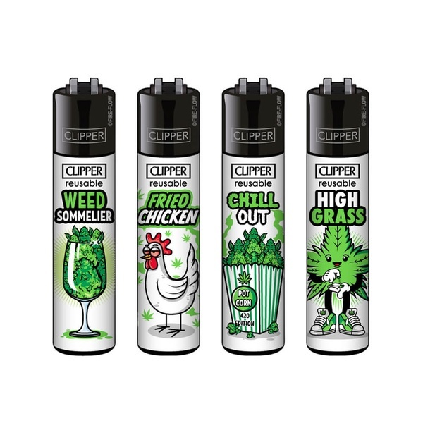 Lighter Clipper Classic cannabis