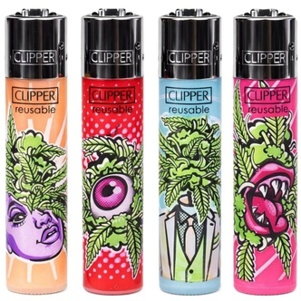 Lighter L&oslash;bet t&oslash;r for cannabis (Clipper)
