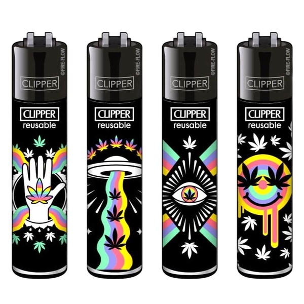 Clipper-lighter 420 regnbue