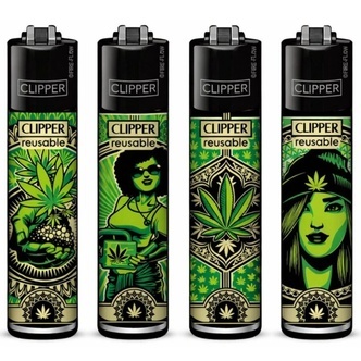 Classic Grass Art Lighter (Clipper)