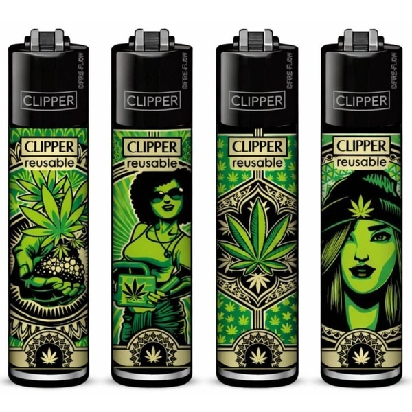 Klassisk Græskunst Lighter (Clipper)