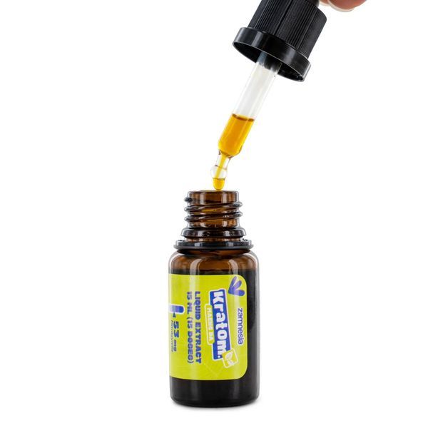 Kratom-tinktur (15 ml) - 53 mg flydende ekstrakt (Zamnesia)