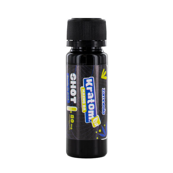 Klar-til-at-drikke kratom-shot 80 mg (Zamnesia)