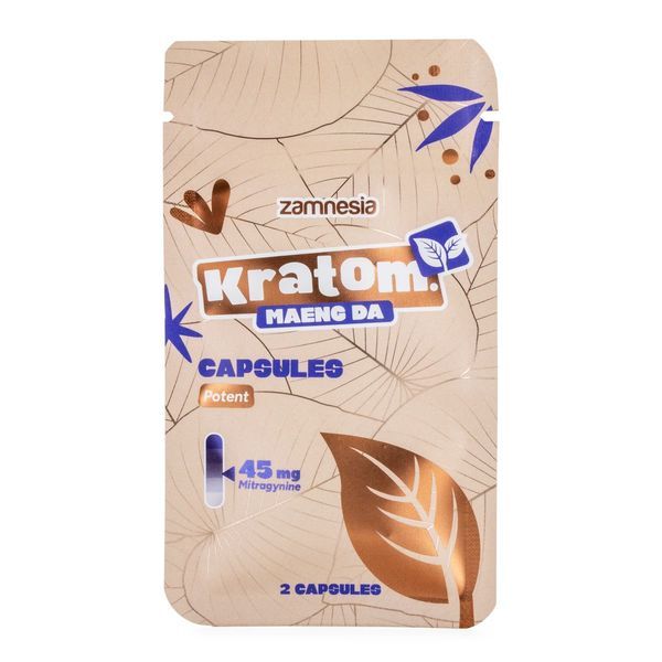 Kratom-kapsler – 45 mg ekstrakt (Zamnesia)