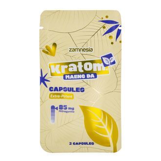 Kratom-kapsler - 85 mg ekstrakt (Zamnesia)