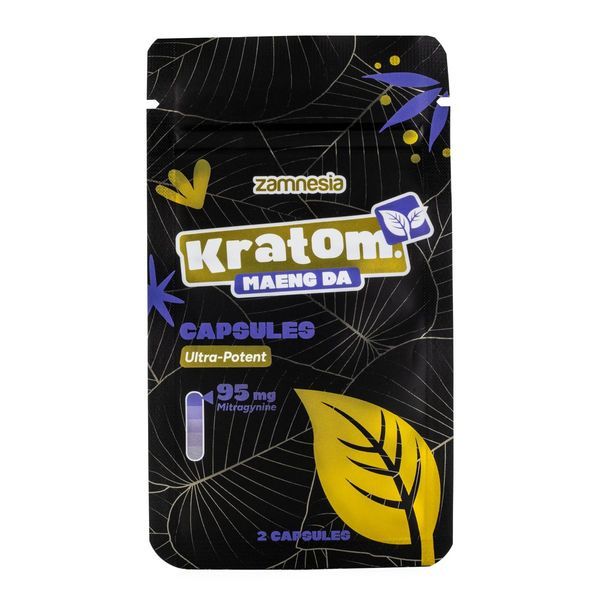 Kratom-kapsler – 95 mg ekstrakt (Zamnesia)