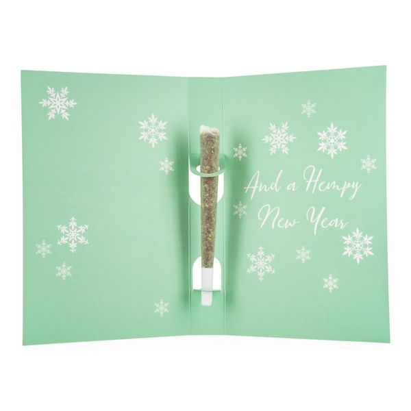 Julekort "Merry Juana"