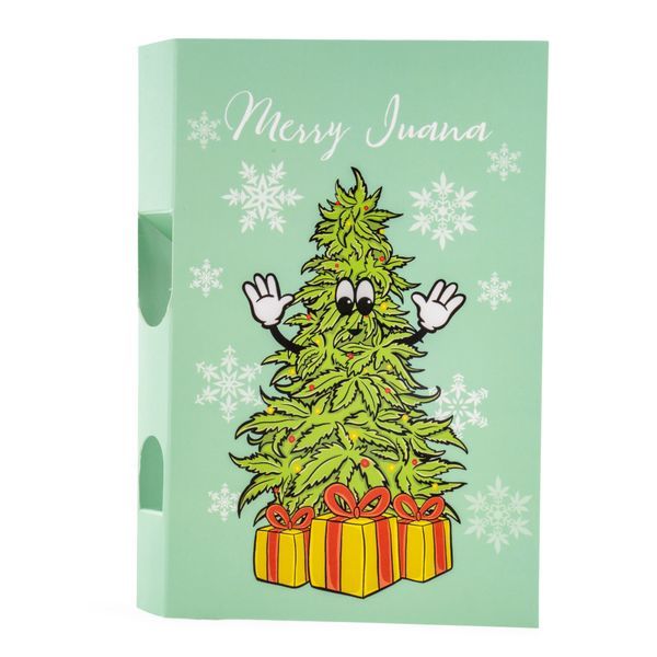 Julekort "Merry Juana"