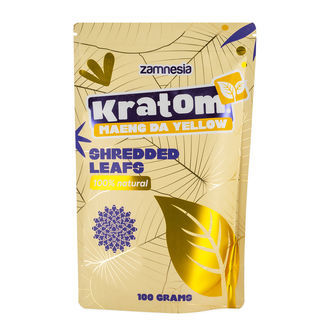 Kratom i strimler - Maeng Da Yellow (Zamnesia)
