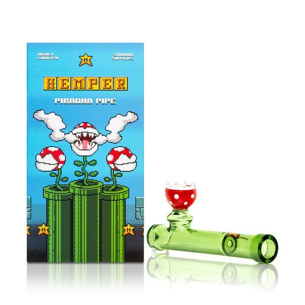 Gaming Flower Piranha håndpibe (Hemper)