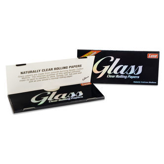 Gennemsigtige rullepapirer i glas, king size