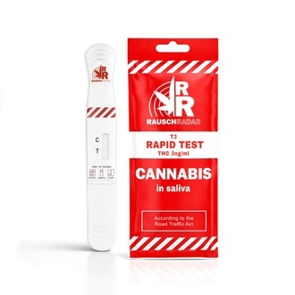 RauschRadar&reg; cannabis spyttest (3,5 ng/ml)