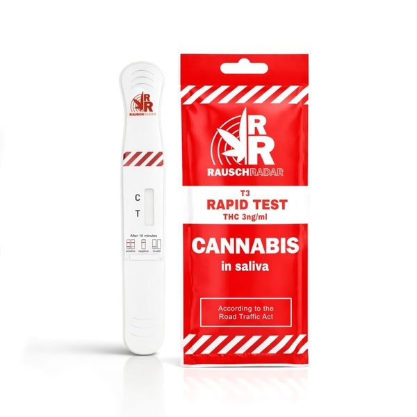 RauschRadar® cannabis spyttest (3,5 ng/ml)