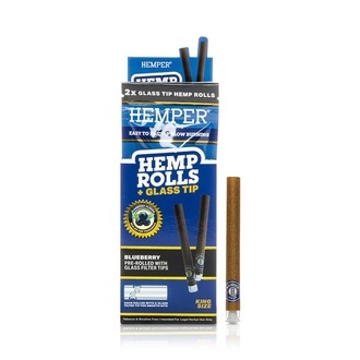 King Size-ruller + glastip 2-pak (Hemper)
