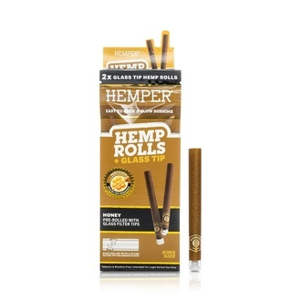 King Size-ruller + glastip 2-pak (Hemper)