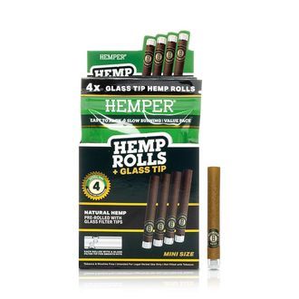 Mini Rolls + glas-tip 4-pak (Hemper)