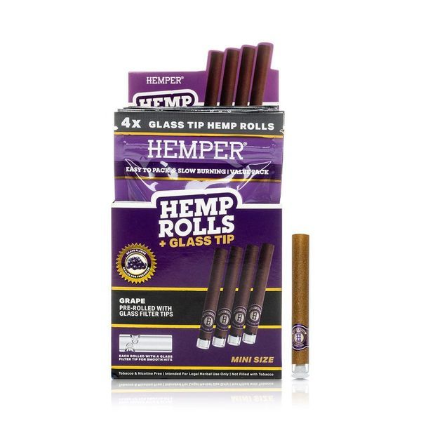 Mini Rolls + glas-tip 4-pak (Hemper)