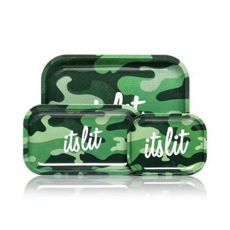 It's Lit! Lysegr&oslash;n camouflage-rullebakke (Hemper)