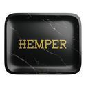 Luksus rullebakke i sort marmor (Hemper)