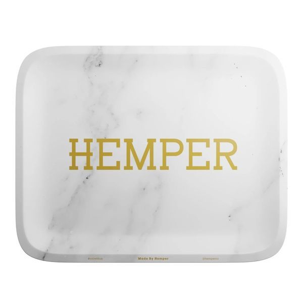Luksus rullebakke i hvid marmor (Hemper)