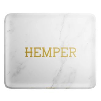 Luksus rullebakke i hvid marmor (Hemper)