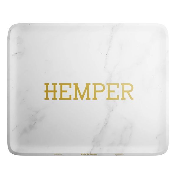 Luksus rullebakke i hvid marmor (Hemper)