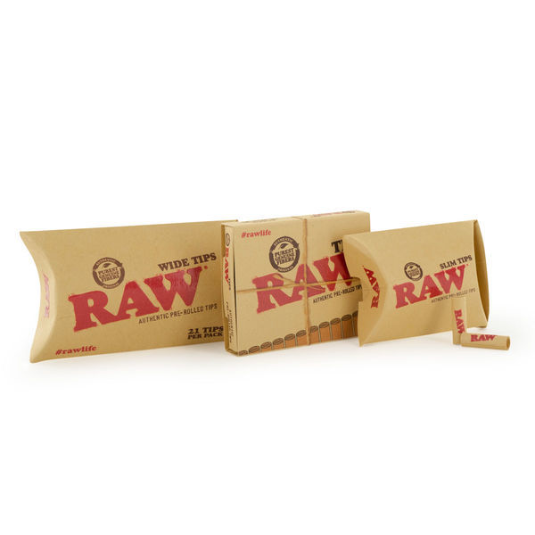 RAW færdigrullede rulletips