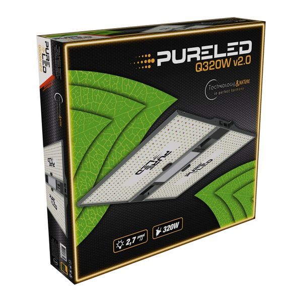 Pure LED Q320 dyrkningslampe (Pure Factory)