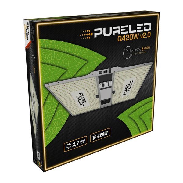 Pure LED Q420 dyrkningslampe (Pure Factory)