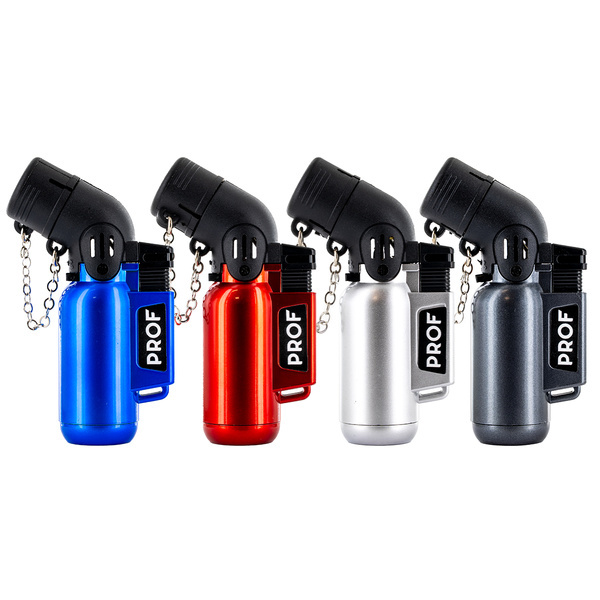 Metal Lighter med dobbelt flamme